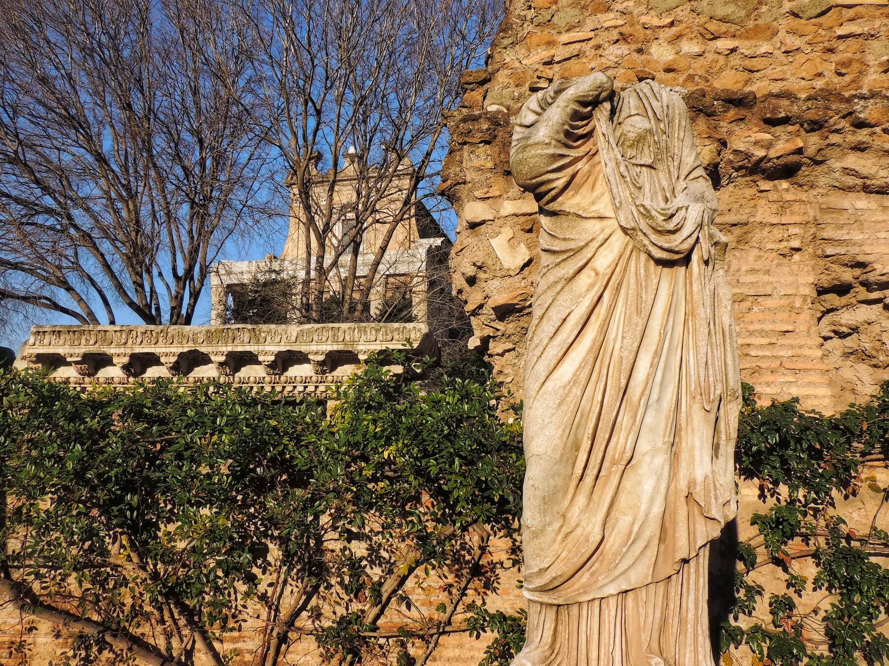 The House of the Vestal Virgins in the Roman Forum Through Eternity Tours