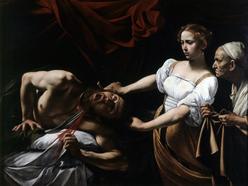 Caravaggio, Judith Beheading Holofernes, Palazzo Barberini, Rome