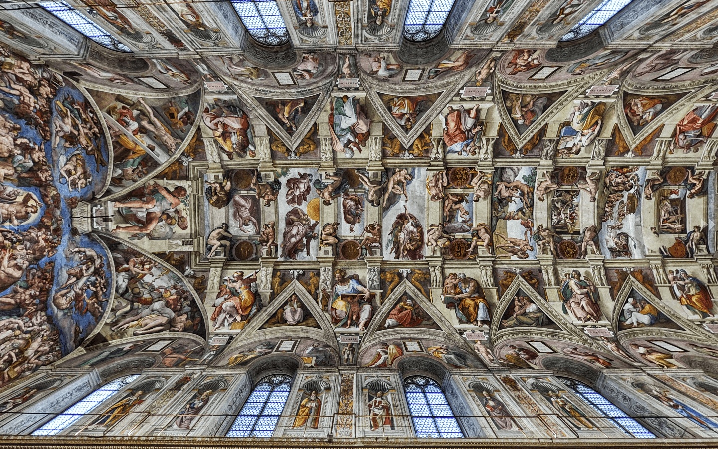 the sistine chapel ceiling
