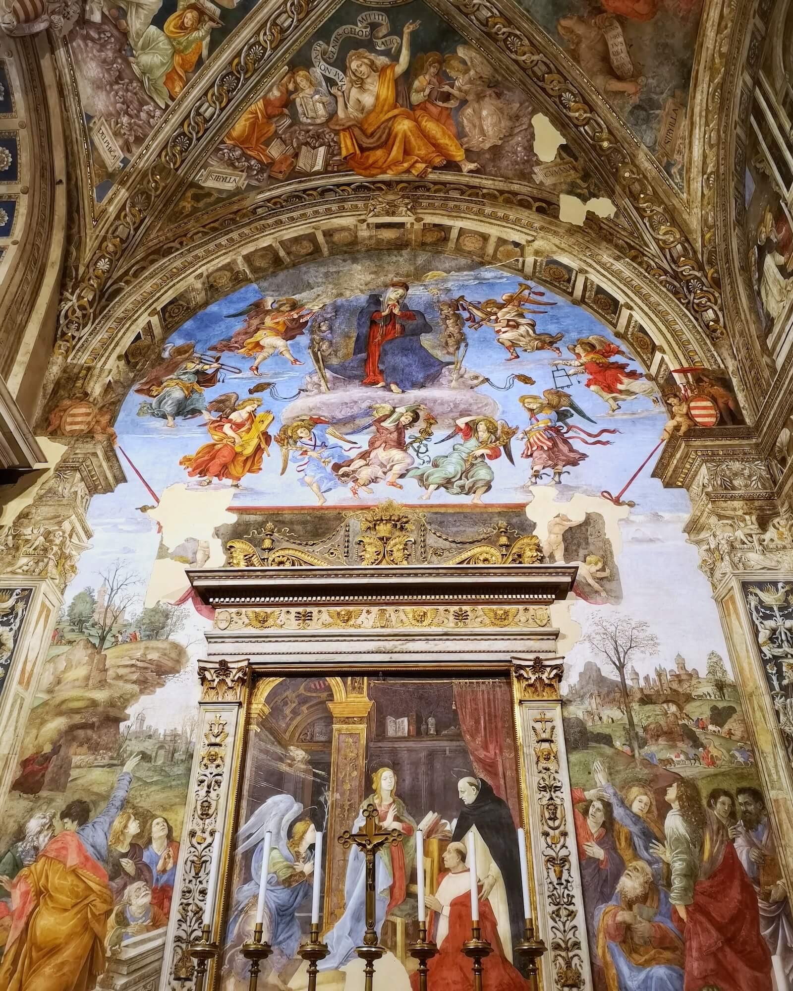 Filippino Lippi Carafa Chapel