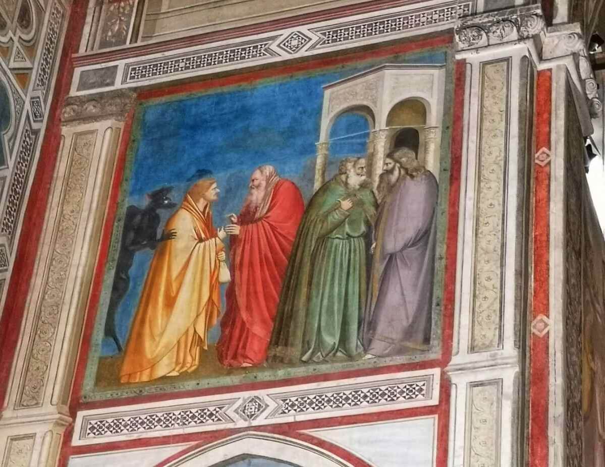 The Scrovegni Chapel. Fresco By Giotto, 14 Th Century. The Slaughter Of The  Innocents. Padua. Italy. Painting by Giotto - Pixels