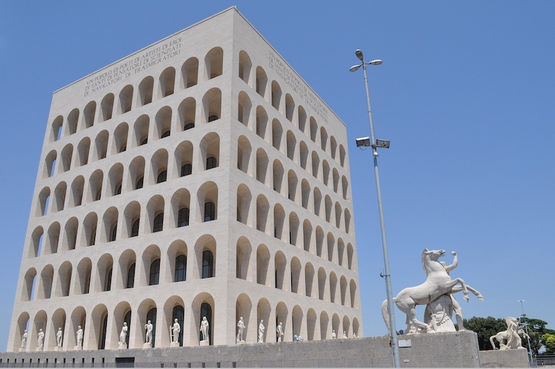 Modern Architecture Rome: The Square Colosseum