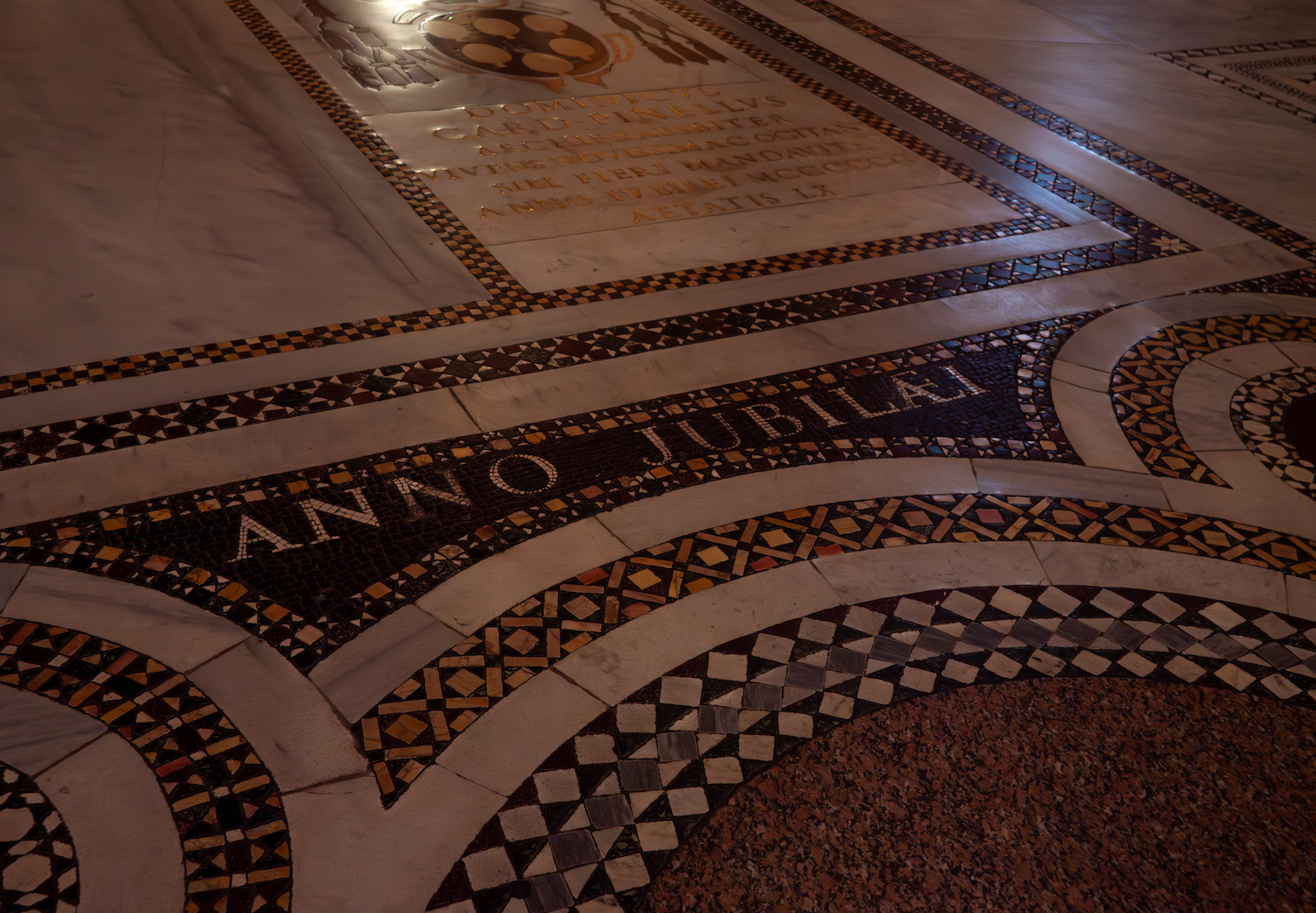 the costmetesque floors of Santa Maria Maggiore