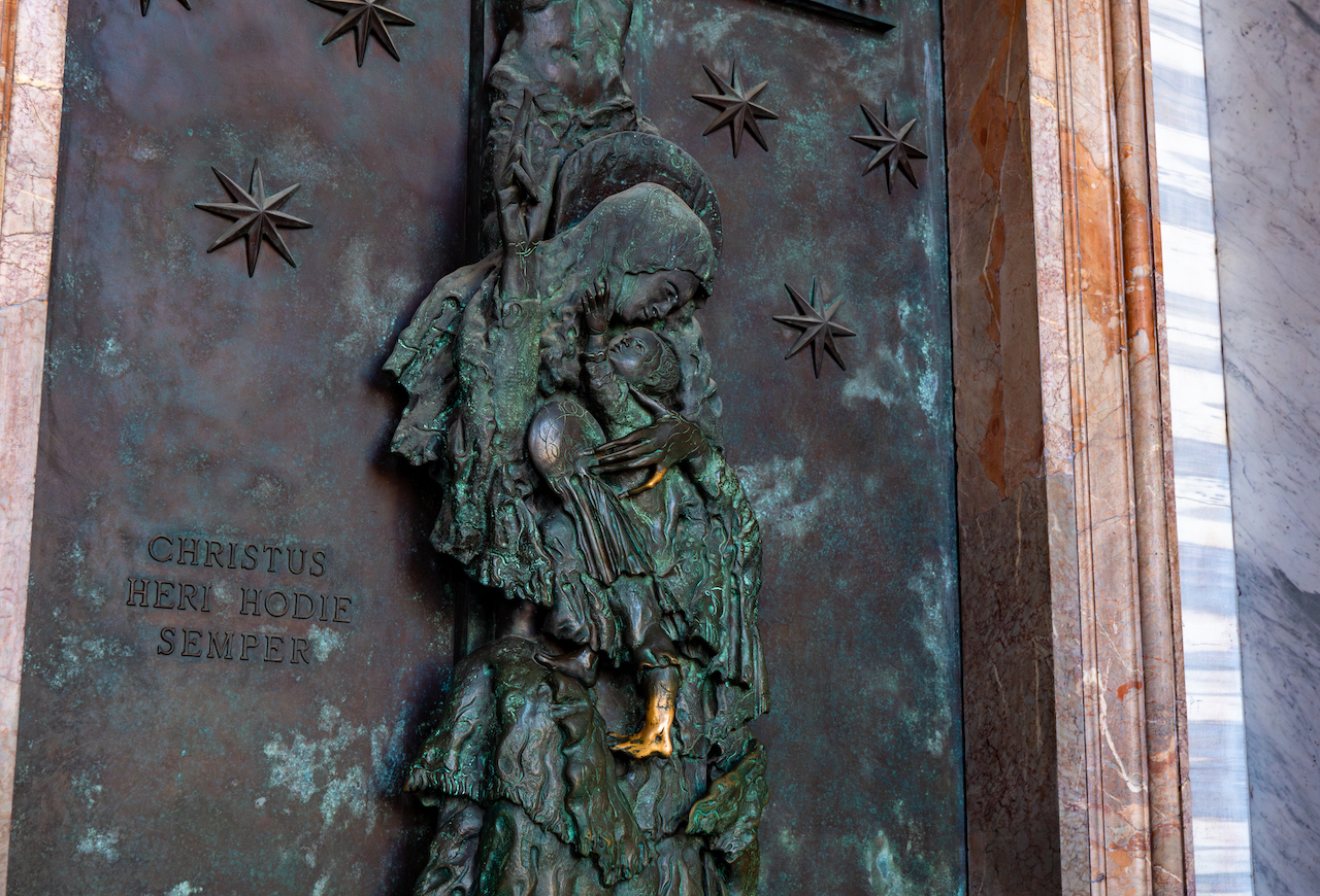 The Holy Door of San Giovannin in Laterano