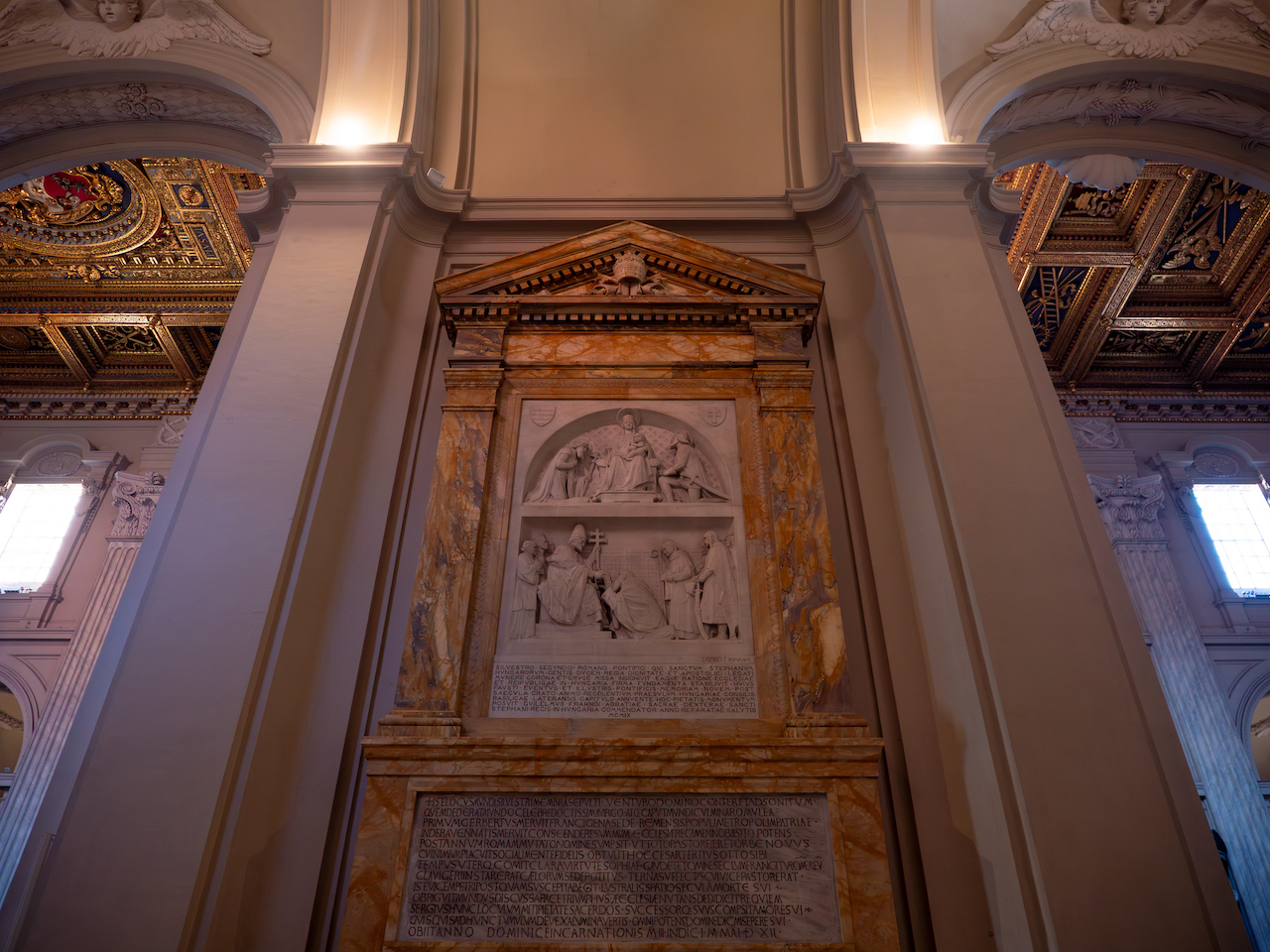 Cenotaph of Pope Sylvester II in San Giovanni in Laterano