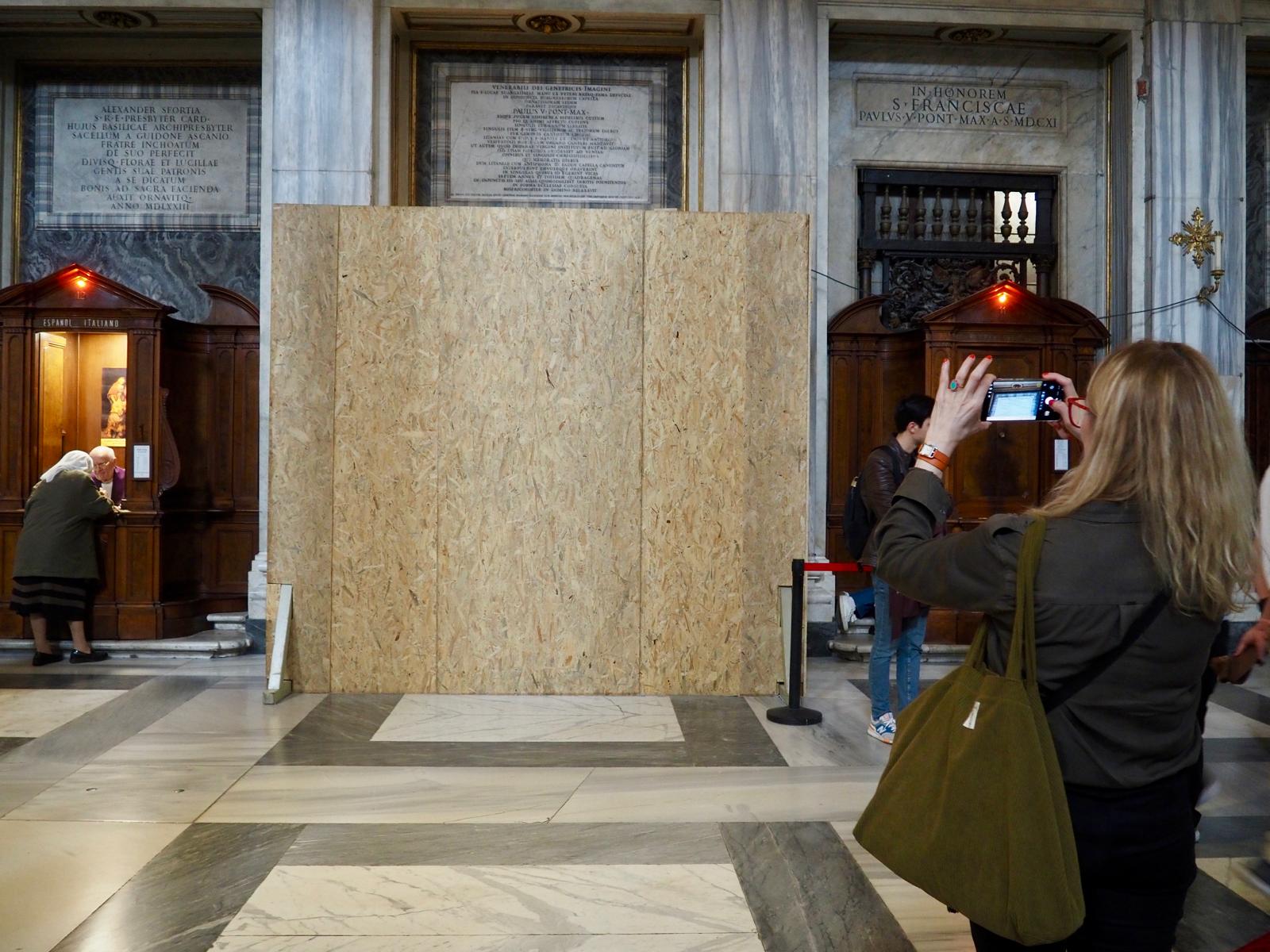 Preparation Begins of Pope Francis' tomb