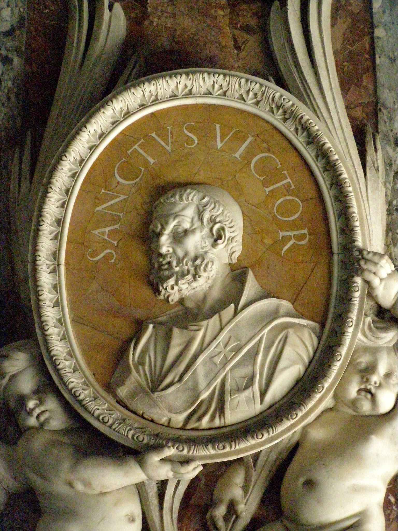 Pope Victor of Berber Origin Depicted in St Peter's Basilica
